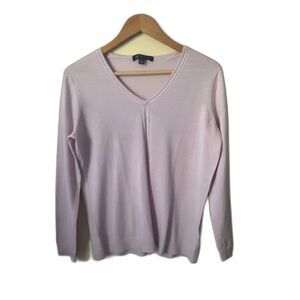 Brooks Brothers pastel purple lilac merino wool sweater size large